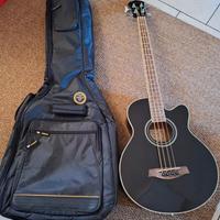 IBANEZ AEB8E Basso Acustico con custodia ROKTEX