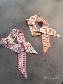 Set foulard per collo o borsetta in viscosa