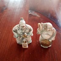 Statuette giapponesi in resina da collezione