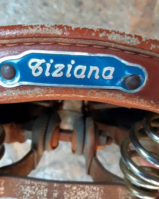 Sella vintage bici donna 