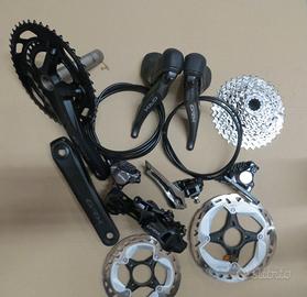 GRUPPO SHIMANO GRX 820/610 2X12 USATO