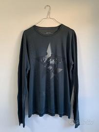 Maglia nera maniche lunghe GAS