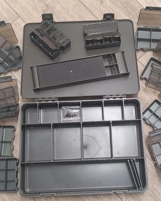 Carpfishing Sonik Meiho Nash accessori tackle box