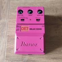 Ibanez DE-7 Limited Edition pink rosa delay