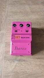 Ibanez DE-7 Limited Edition pink rosa delay