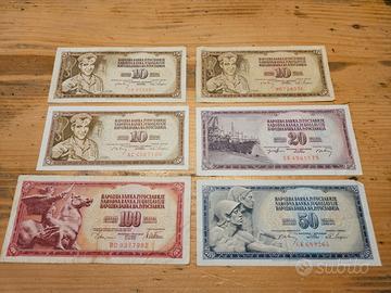 Yugoslavia vecchie Dinara