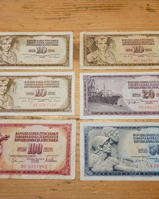 Yugoslavia vecchie Dinara
