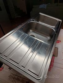 Lavello 2 vasche inox
