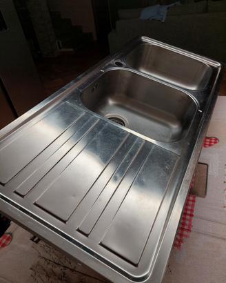 Lavello 2 vasche inox