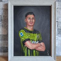 Mert Müldür dipinto ad olio