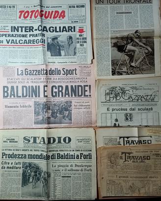 lotto 176 giornali dal 1826 al 1975
