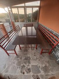 tavoli piu panche 