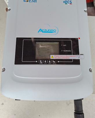 Inverter impianto fotovoltaico