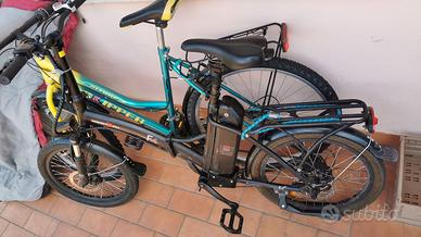 Bicicletta elettrica smartway F4, pieghevole.