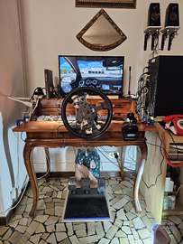 Volante da Gioco PXN V99 con 3 pedali e cambio