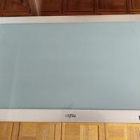 Schermo retro illuminato con vetro opaline