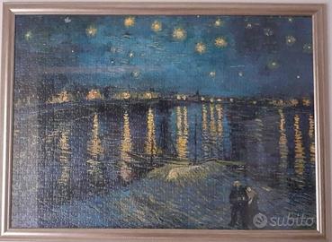 QUADRO: NOTTE STELLATA SUL RODANO - V. VAN GOGH