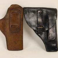 Coppia di fondine militari.