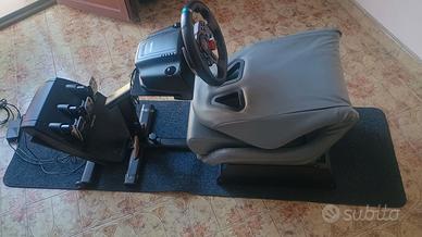 Sedile postazione volante  g29 + pedaliera