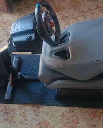 Sedile postazione volante  g29 + pedaliera