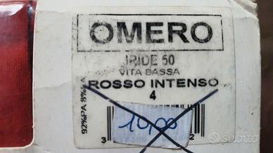 Collant 50 den Rosso
