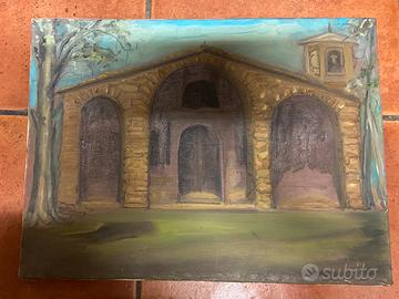 Quadro di Santo Pizzamiglio. La Pieve Novi Ligure