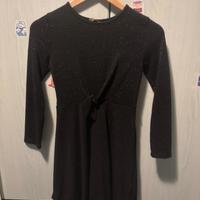 Vestito nero con payette