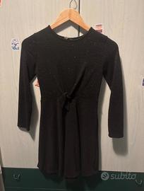 Vestito nero con payette