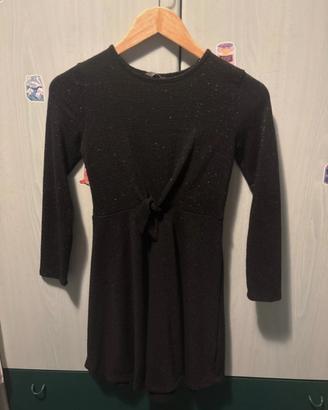 Vestito nero con payette