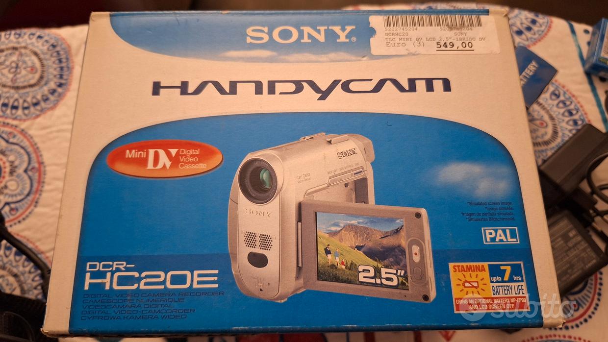 Sony Handycam DCR-PC105 MiniDV – Rivivi I Tuoi Vecchi Ricordi!