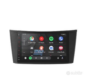 RADIO GPS ANDROID 10 PER MERCEDES CLS 05-06 E 02-0