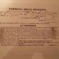 Antico documento 1841