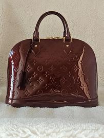 Borsa Louis Vuitton Alma PM bordeaux