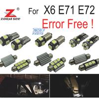 KIT 20 LAMPADE LED INTERNE BMW X6 E71 E72 M 2008-2