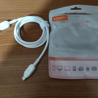 cavo USB - USB C x cellulari max 100 Watt nuovo