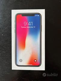 Iphone X nero 64 gb