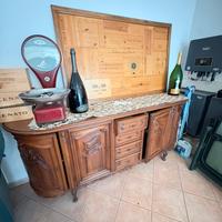 Mobile Credenza Vintage in Legno Massello Classico