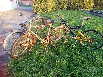 3 BICI USATE:  LEGNANO, ROSSIGNOL E MAX POWER