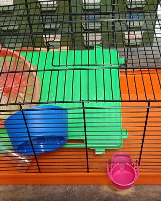 Gabbia gabbietta per criceti