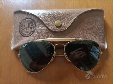 Ray-Ban B&L Aviator “outdoorsman” con parasudore