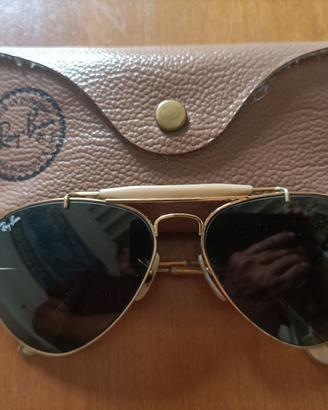 Ray-Ban B&L Aviator “outdoorsman” con parasudore