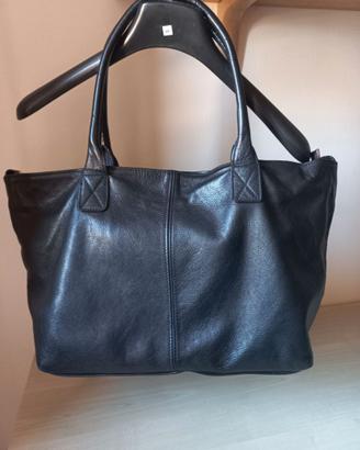Borsa nera pelle
