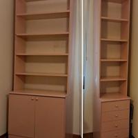 Mobili-libreria per camera bambina