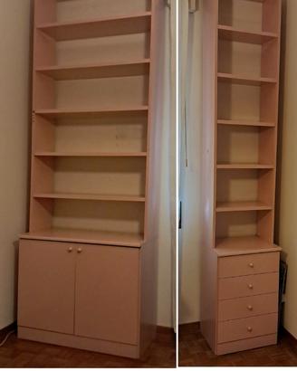 Mobili-libreria per camera bambina