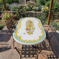 TAVOLO IN PIETRA LAVICA MIS. 200X100 CM. IN ITALIA