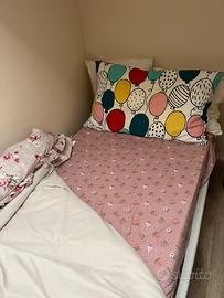 Letto Ikea singolo 90x200 con Materasso