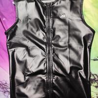 Giacca/gilet smanicato in vera pelle ADDICTED