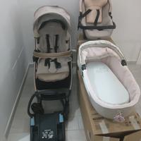 Trio box seggiolone vaschetta per bagnetto 