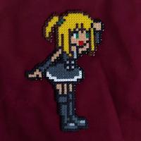 Decorazione Misa Death Note in Pixel Art