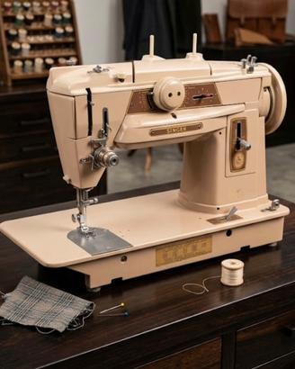 Singer 401M Slant-O-Matic macchina da cuci Vintage